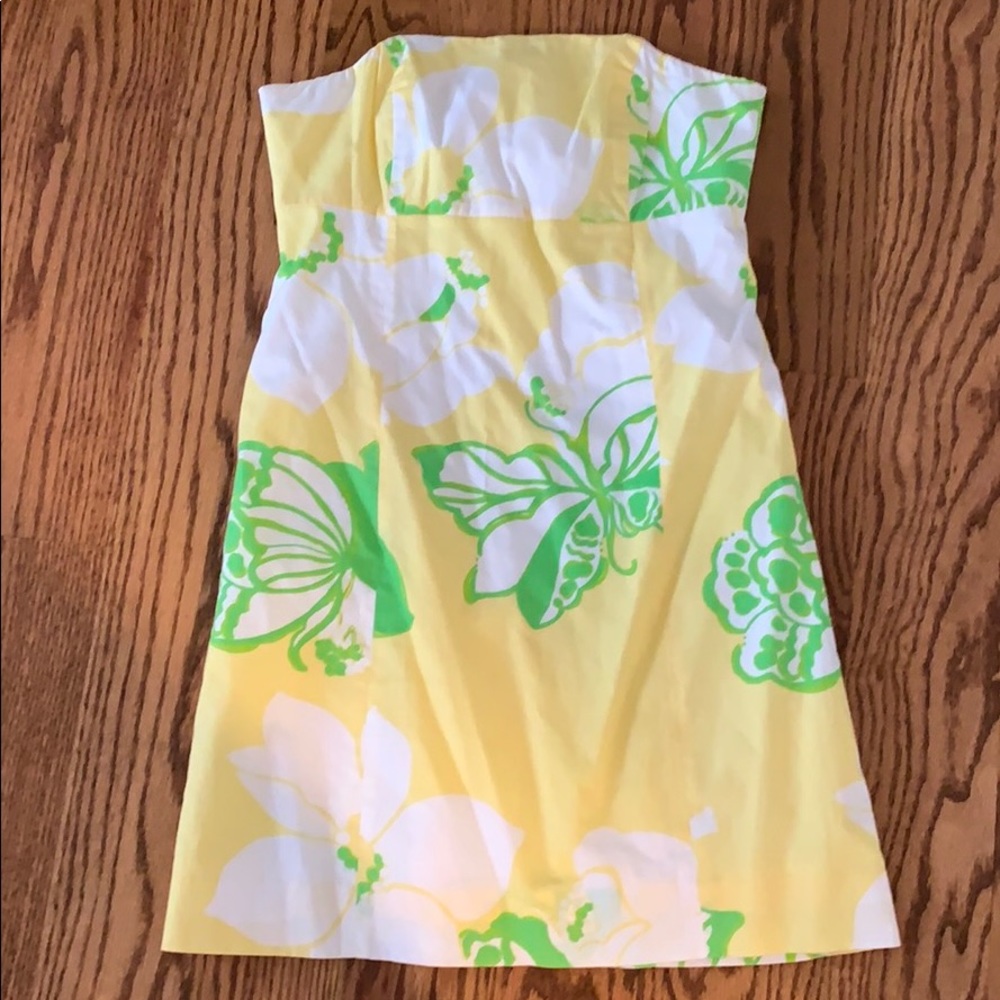 Lilly Pulitzer strapless dress